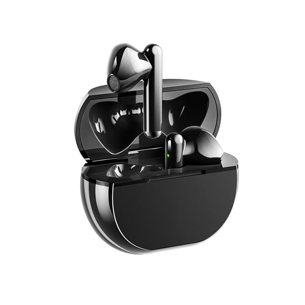 Matsuzay Auricular compatible con Bluetooth Inalámbrico en la oreja Conexión automática IPX5 A prueba de agua 2 canales Estéreo Recargable Auricular Cables de audio/vídeo Negro