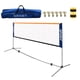 thumbnail image 2 of Juego de red de bádminton portátil con bolsa de almacenamiento, red de voleibol, patio trasero, resistente 61 m de ancho Zulema Red de bádminton, 2 of 8