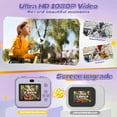 thumbnail image 2 of JoyStone Kids Instant Print Camera with 32G TF Card and Printing Paper, Purple, Gift for Girls and Boys Ages 3-12, 2 of 10