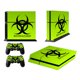 thumbnail image 1 of La consola de gamepad PS4 aloja pegatinas de color de cuerpo completo, pegatinas brillantes, pegatinas de moda Xemadio 2033347-2, 1 of 9