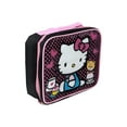 thumbnail image 3 of Hello Kitty Insulated Lunch Bag Cupcakes Hearts Pink Black, 3 of 6