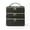 Golden thread black, variant on 3 Layer Cosmetic Organizer Makeup Bag Large Capacity Diamond Grid Toiletry Storage Portable Travel Case for Women