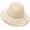 Beige Pink, variant on Flower Straw Bucket Hats for Women Raffia Beach Sun Hat Wide Brim Packable Woven Hat for Summer
