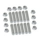 thumbnail image 2 of Kit de pernos de colectores de ,Kit de pernos prisioneros de colectores de de repuesto compatible,Kit de pernos prisioneros de colectores de de acero inoxidable, 2 of 9