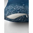 Animal Leaping Hare and Misty Tree Throw Pillow Cover, Double-Sided ...