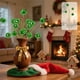 thumbnail image 5 of Adorno de espejo de lentejuelas de bola de Navidad | Decoración festiva de vacaciones | Rama de espuma plástica | 40cm | Rojo Oro Plata Verde Rosa | Decoración de arreglo versátil | 1 Pieza | Adorno, 5 of 7