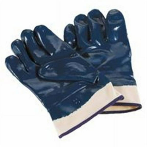 Ansell 012-27-805-10 Hycron Nitrile Coated Gloves- Size 10- Blue