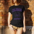 thumbnail image 4 of Colorado Classic Baseball Arch Basic Cotton T-Shirt - Large - Black, 4 of 6