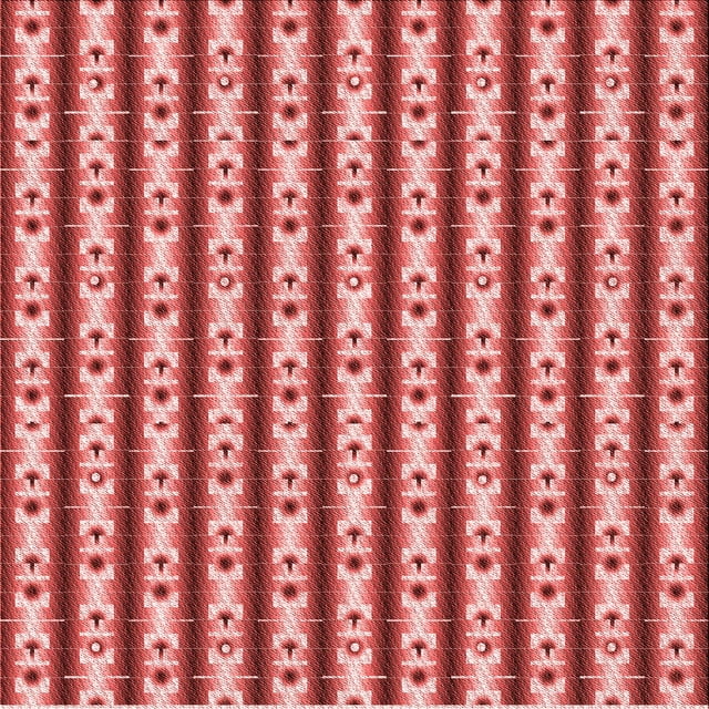 Ahgly Company Tapis d'Intérieur Lavables en Machine, Carrés de Transition Rose Corail Clair, Carrés de 4'
