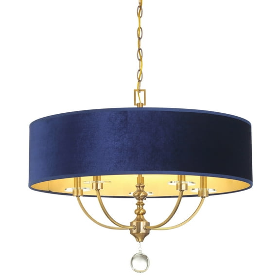 Minka Lavery 3485 Van Noord 5 Light 26" Wide Pendant - Oxidized Aged Brass