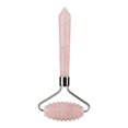 thumbnail image 1 of Herramienta de cuidado de la piel con rodillo de masaje único de belleza facial adelgazante de cristal en polvo Natural (plata), 1 of 8