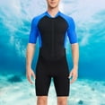 thumbnail image 2 of heyac Wetsuits For Men Wetsuit 5mm Neoprene Diving Suit - Thicken Full Wet Suit, Back Zip Long Sleeve UPF50+ Keep Warm Swimwear for Scuba Surfing Swimming Diving Snorkeling Water Sports, 2 of 4