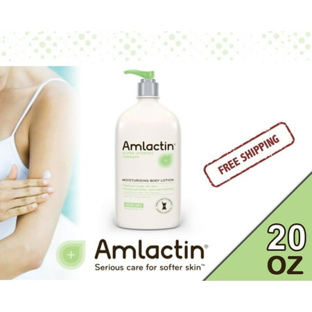 AmLactin Alpha Hydroxy Therapy Moisturizing Body Lotion, 12% Lactic Acid, 20 (Best Lactic Acid Lotion)