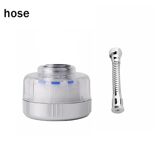 Grifo de fregadero de cocina para el hogar, grifo de agua universal a prueba de salpicaduras, rociador de boquilla de plástico, rociador, grifo de agua, manguera suave Scienceny HA000276-02B