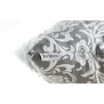 thumbnail image 2 of TreeWool (Pack of 2) Damask Accent Decorative Cotton Throw Pillow Covers (18 x 18 Inches, Graphite Gray), 2 of 6