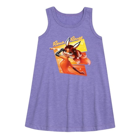 

Miraculous Lady Bug and Cat Noir - Rena Rouge - Toddler and Youth Girls A-line Dress