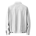 thumbnail image 6 of Jackets for Men, Men's Lightweight Safari Jacket, Button Down Cotton Outdoor Military Cargo Long Sleeve Outwear with Multi Pocket, 6 of 6