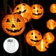thumbnail image 1 of Calabaza De Halloween Luces De Cadena Luces De Cadena De Vacaciones Led Alimentadas Por Batería Luces De Calabaza Naranja 3D Para Decoraciones De Halloween Cateissary HA046504-02, 1 of 6