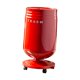 thumbnail image 3 of Cubo de basura con ruedas, práctico contenedor de basura con tapa abatible Rojo, 3 of 8