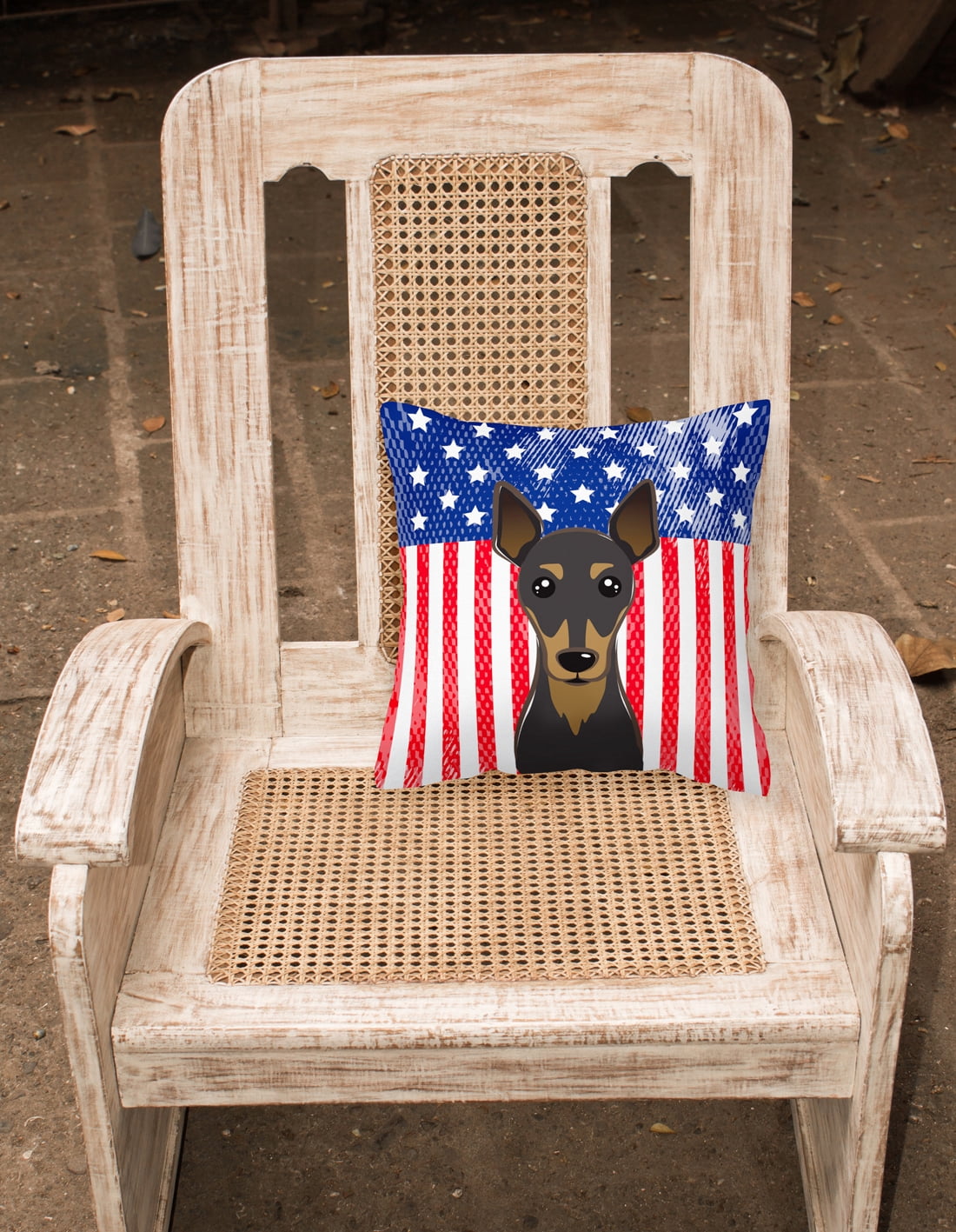 Design with Dog Fabric Decorative Pillow