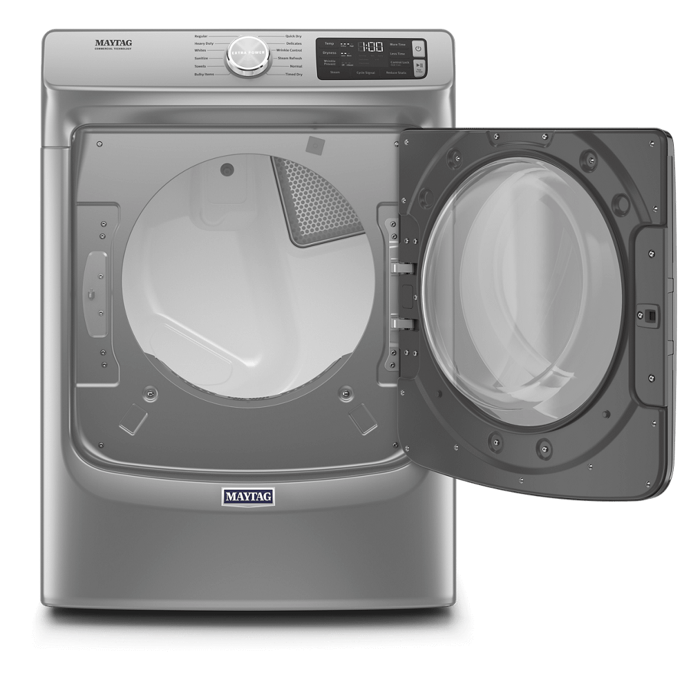 Maytag MGD6630HC 27 Inch 7.4 cu. ft. Gas Dryer with 9 Dry Cycles, PowerDry System, Advanced Moisture Sensing, Steam Refresh, Rapid Dry and Sanitize Cycle