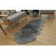thumbnail image 1 of Cojín de suelo irregular y sencillo para mesita de noche, cojín de sofá, cojín de lana, cojín para silla, alfombra blanca, 1 of 6
