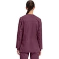 thumbnail image 6 of Cherokee Snap Front Scrub Jackets for Women, Workwear Revolution Soft Stretch WW310, 6 of 9
