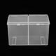 thumbnail image 5 of Caja de almacenamiento de hisopos de algodón, 2 rejillas, almohadillas de algodón, soporte para hisopos de algodón, caja de almacenamiento probada profesionalmente, 5 of 8