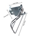thumbnail image 2 of QUMIIRITY 4Pack Register Bill Clip Iron Silver Insert To Organize Money For Supermarkets, 2 of 8