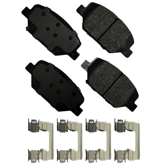 Disc Brake Pad Set Fits select: 2018-2020 CHEVROLET EQUINOX, 2018-2020 GMC TERRAIN