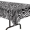 thumbnail image 3 of 12 Pack Bulk Zebra Print Party Tablecover, 3 of 9