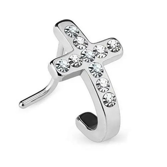 Bague Navel 14kt Or Massif Trois Niveaux de Conception de Goutte de Larmes avec Zircone Cubique 14g