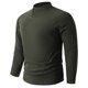 thumbnail image 1 of pstuiky mangas largas para hombre, Suéter informal y cálido de color sólido con cuello redondo y manga larga para hombre, con base de terciopelo alemán. Tops casuales para hombres xxs, 1 of 5