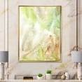 thumbnail image 2 of Designart 'Pastel Abstract With Brown Green and Beige Spots' Modern Framed Canvas Wall Art Print, 2 of 5