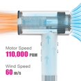 thumbnail image 2 of Intexca Séchoir à Cheveux Haute Vitesse - Séchoir 1400 W avec 110 000 Tr/min, Écran LED, 3 Vitesses d'Air et Diffuseur - Séchage Rapide pour la Maison et les Voyages, 2 of 5