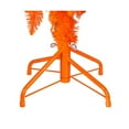 thumbnail image 2 of KSA 5' Pre-Lit Slim Artificial Christmas Tree, Orange Lights, 2 of 3