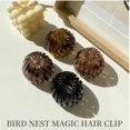 thumbnail image 4 of 4 pinzas mágicas para el pelo con forma de nido de pájaro, accesorios expandibles para hacer moños de pelo para mujeres, pinzas para el pelo para cabello fino, grueso y rizado, pasadores de plástico p, 4 of 6
