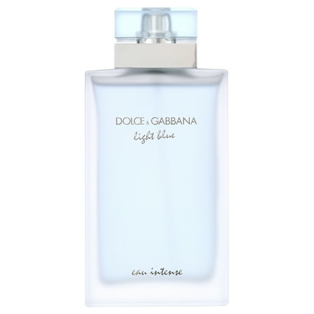 ($110 Value) Dolce & Gabbana Light Blue Eau Intense, Eau De Parfum, Perfume for Women, 3.3 Oz