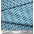 thumbnail image 3 of Soimoi Blue Rayon Fabric Geometrical Star Geometric Print Sewing Fabric Yard 56 Inch Wide, 3 of 3