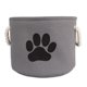 thumbnail image 1 of Contenedor Redondo Pequeño para Mascotas Bone Dry Gris 23x30 cm, 1 of 8