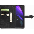 thumbnail image 3 of Samsung Galaxy Z Fold3 5G Mandala Wallet Case,Slim 3D Flip Leather Magnetic Closure with Credit Card Holder & Hand Strap Flip Folio Closure Phone Case for Samsung Galaxy Z Fold3 5G MTL Black, 3 of 7
