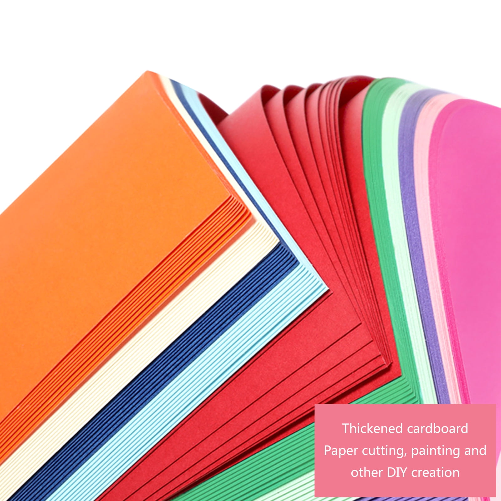 50 Sheets Colorful 8K Folding Paper Double Sided for Art Craft, DIY Arts, School, Coloured Paper, Handmade Folding Paper