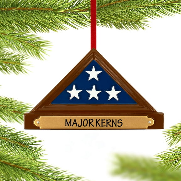 Memorial Flag Ornament