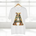 thumbnail image 2 of Letter Shirt, Shirt with Letters, Tee Shirt with Gold Letters, 2 of 17