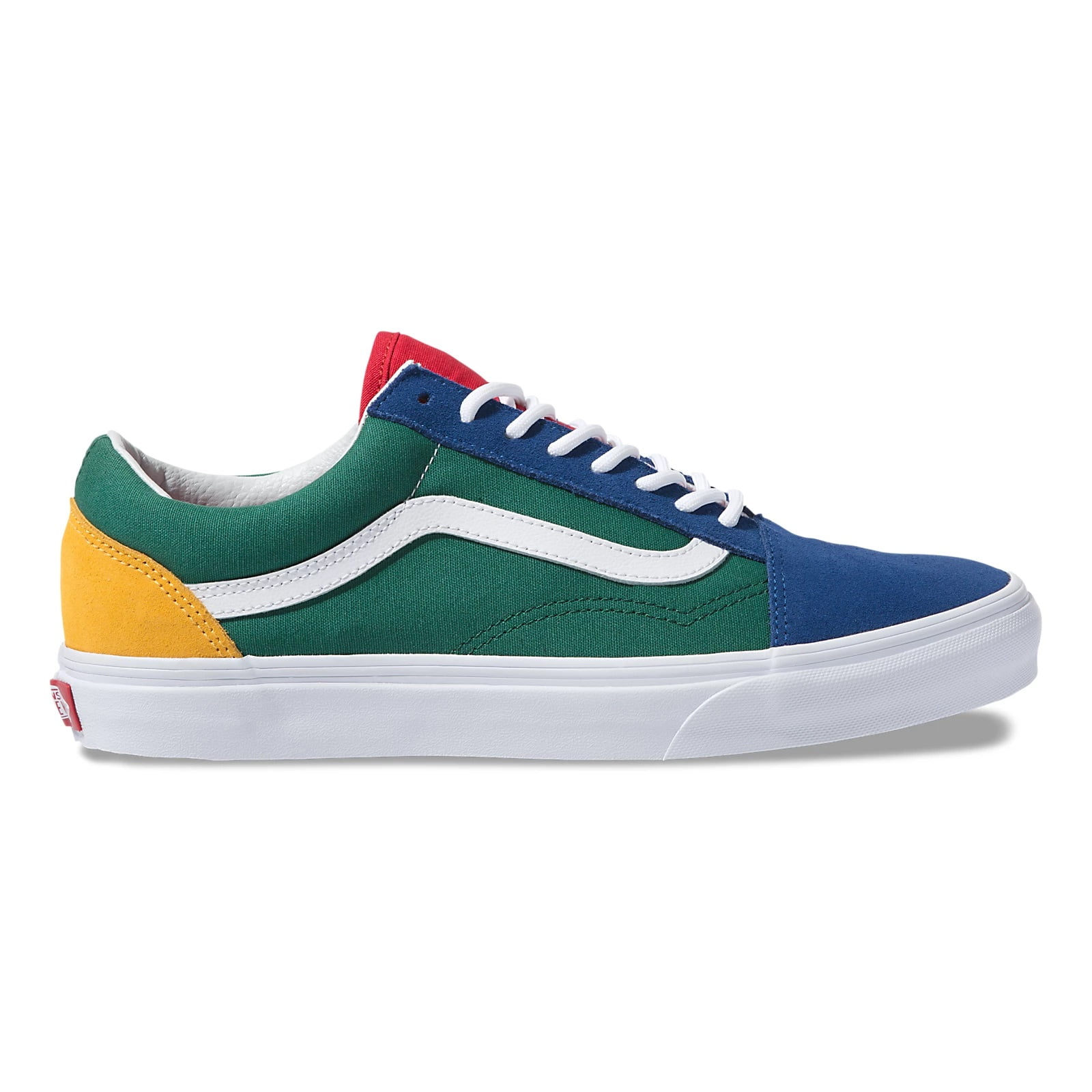 Vans old cheap skool yellow blue