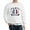 White, variant on CafePress - Paris France Sweatshirt - Crew Neck Sweatshirt