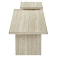 thumbnail image 3 of Modway Render Nesting Faux Travertine Coffee TablesSet of 2 in Travertine, 3 of 8