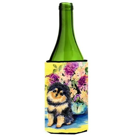 Pomeranian Wine bottle sleeve Hugger - 24 oz.