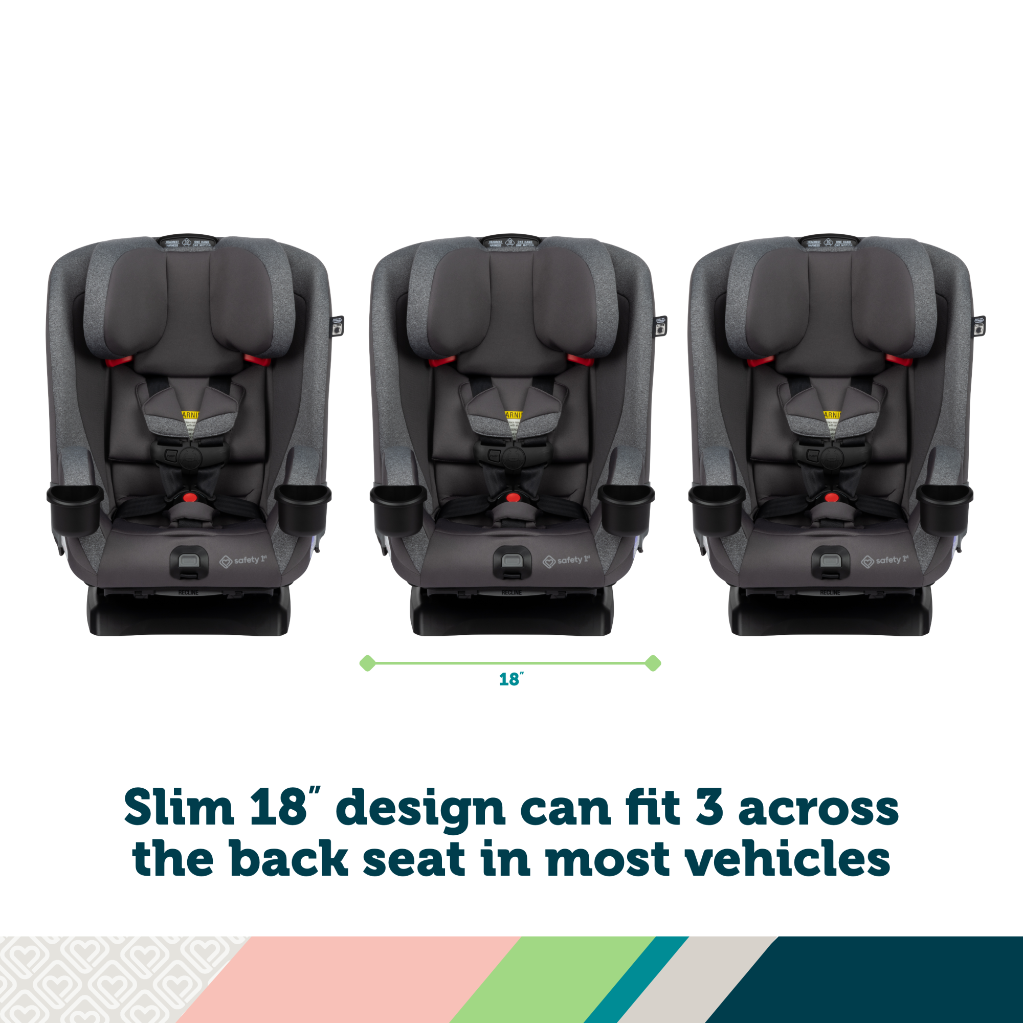 Safety 1st SlimRide 4-in-1 Convertible Car Seat