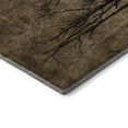 thumbnail image 3 of Addison Rugs Mayfield Premium Machine Washable Transitional Floral Brown Runner Rug, 2'3" x 7'6", 3 of 6